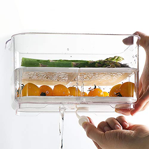SANNO Fridge Food Storage Containers Produce Saver FreshWorks - Image 7