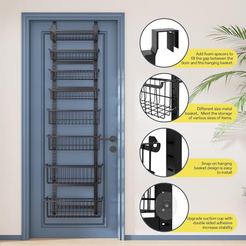 Over The Door Pantry Organizer, 8-Tier Over The Door - Image 4