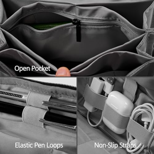 OrgaWise Electronics Travel Organizer, Multi-Layer Tech Case - Image 5