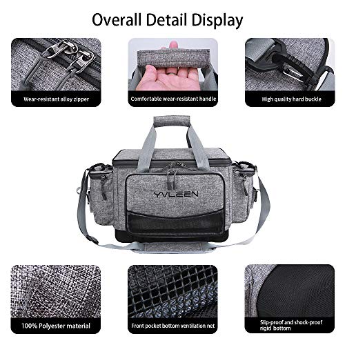 YVLEEN Fishing Tackle Box Bag - Outdoor Large Fishing - Image 6