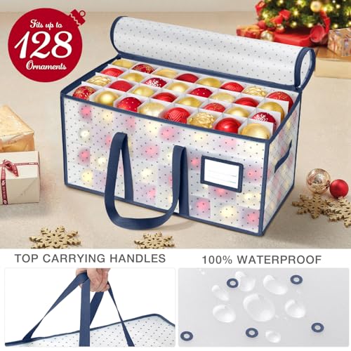 Hommtina Ornament Storage Plastic Ornament Storage | Home Organization - Image 5