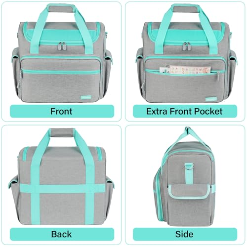 Craft Bag for Scrapbook Supplies, Large Scrapbook Tote - Image 6
