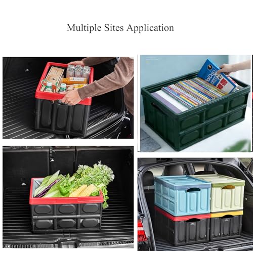 Collapsible Storage Crate, 55L(14.5Gal) Car Trunk | Home Organization - Image 6