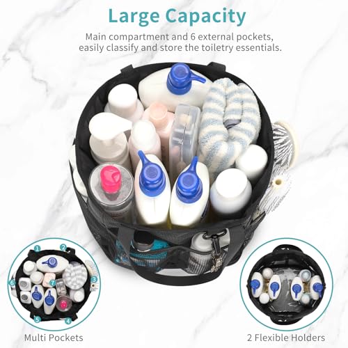 Mesh Shower Caddy Portable for College Dorm Room Essentials - Image 3