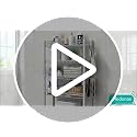 Hodonas Over Toilet Bathroom Organizer, Black - Image 8