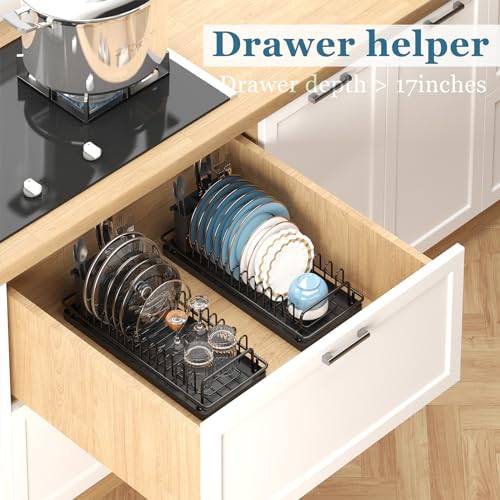 XYZLVSI Compact Small Dish Drying Rack, RV Dish Rack for Kitchen - Image 6
