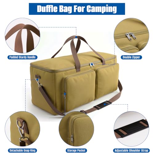 35.4 In Large Camping Tent Storage Bag,Thick 600D Oxford - Image 5