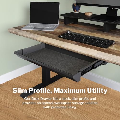 Vari Steel Under Desk Drawer - Slim Undermount Storage Organizer - Image 5