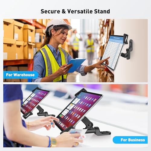 AboveTEK Anti-Theft iPad Wall Mount with Lock & Key, 360° - Image 7