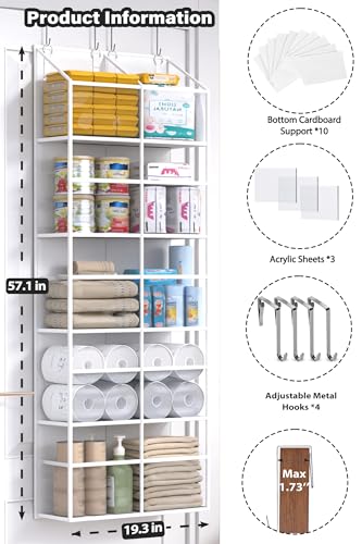 Clear Over Door Organizer, Extra Large Behind Door S | All Products - Image 4