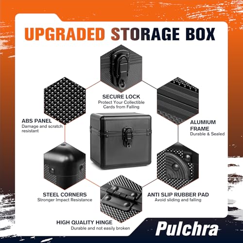 Pulchra Graded Card Storage Box, Top Loaders Case - Image 6