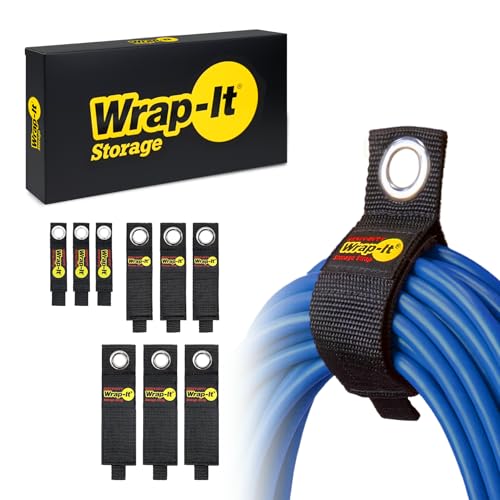 Heavy-Duty Wrap-It Storage Straps - Assorted 9-Pack - Image 2
