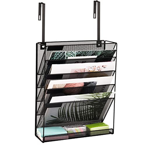 EASEPRES Desk File Organizer Mesh 6-Tier with Hanger | All Products - Image 2