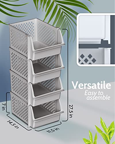 Stackable Storage Bins Open Front for Pantry Storage | All Products - Image 3
