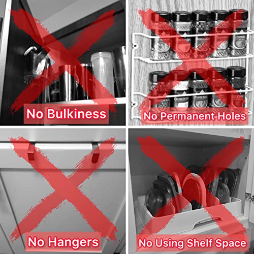 Slim Caddy ORIGINAL Cabinet Door Organizer | Optimize Your - Image 4