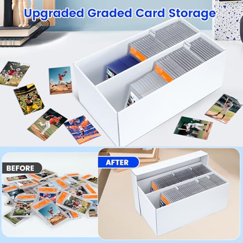 Pulchra 6 Pack Trading Graded Card Storage Box - 2 Rows - Image 5