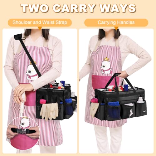 Extra Large Cleaning Caddy Bag with Built-In Support Board - Image 5