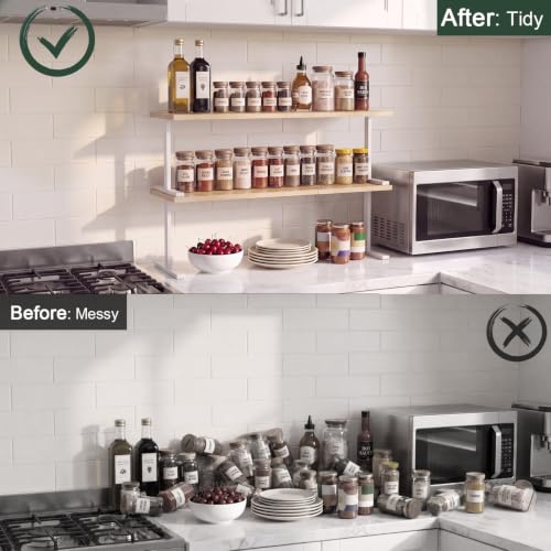 Golener Countertop Shelf, Kitchen Counter Organizer - Image 6