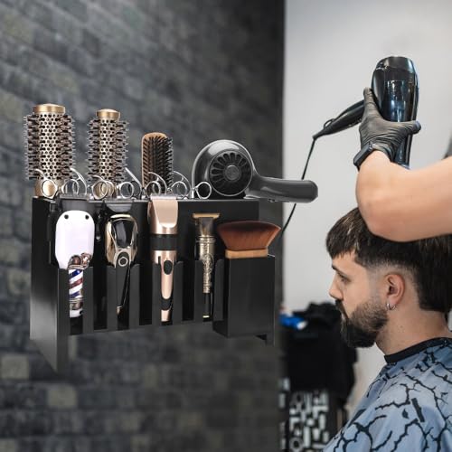 CGBARBER Wall Mounted Hair Clipper Storage Rack | Home Organization - Image 7