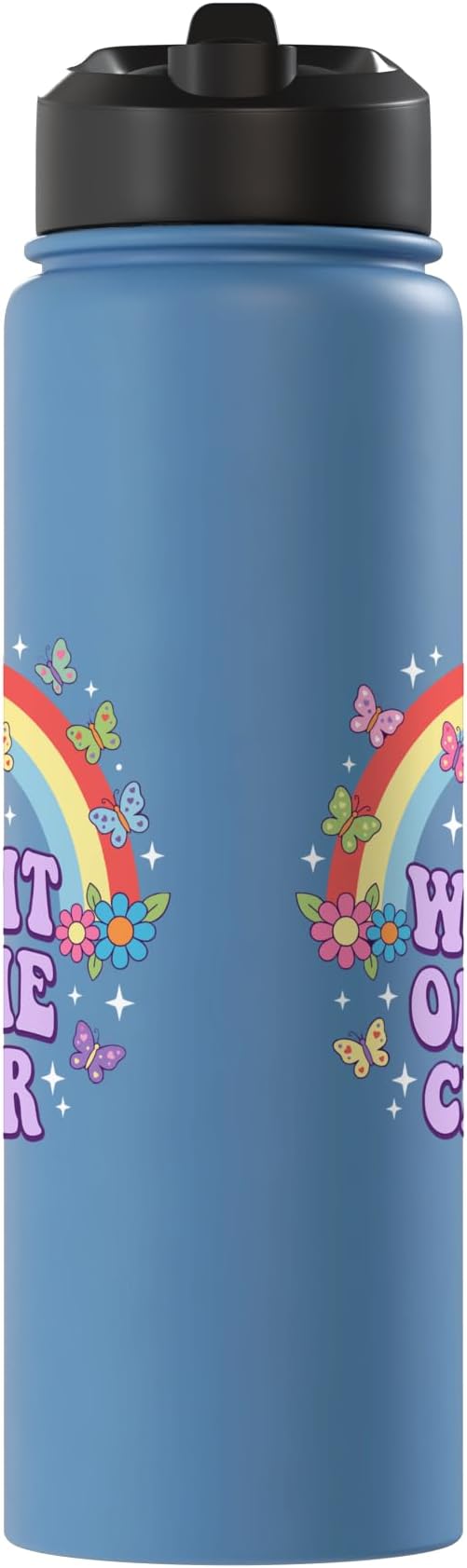 Rainbow Stainless Steel Insulated Water Bottle