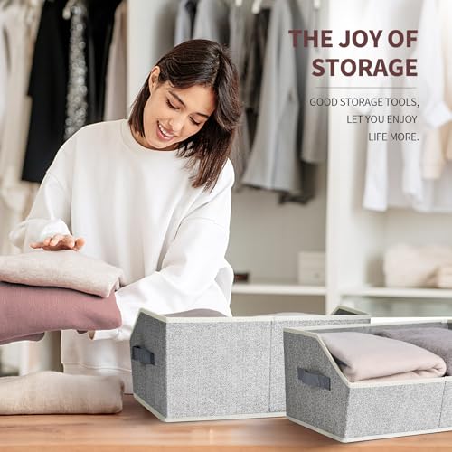 Closet Organizers Bins 6 Packs - Large Closet Shelf | Home Organizatio - Image 5