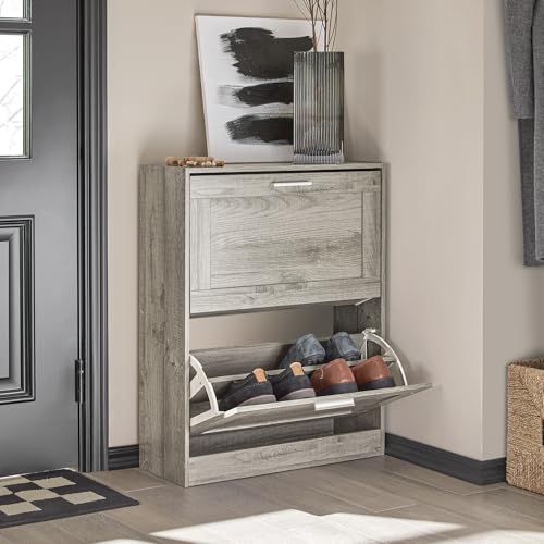 Haotian Enclosed Shoe Rack for Entryway - Image 2