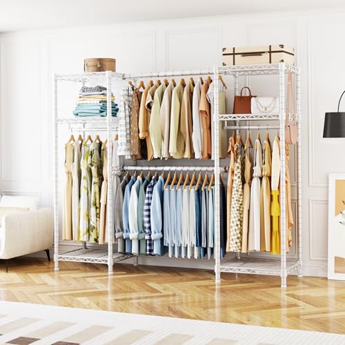 E7 Heavy Duty Garment Rack, Metal Clothing Racks | Laundry & Clothing - Image 3