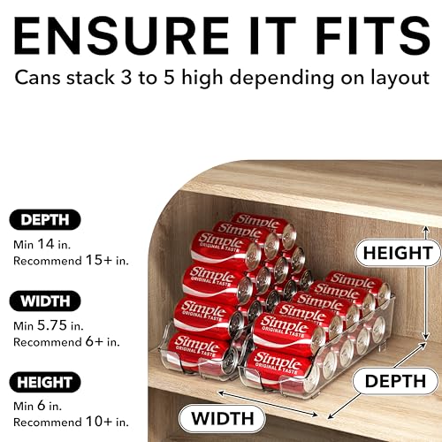 Simple Houseware Soda Can Organizer Dispenser - Image 5