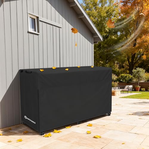 Porch Shield 8ft Waterproof Firewood Rack Cover (Cover Only) - Image 3