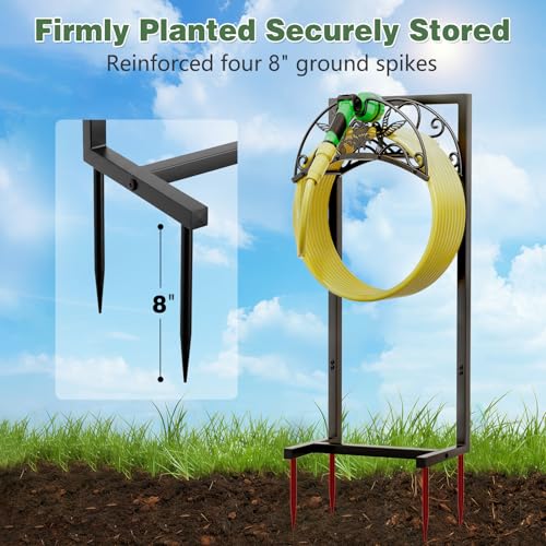 Garden Hose Holder - Upgraded Electrophoretic Coating - Image 7