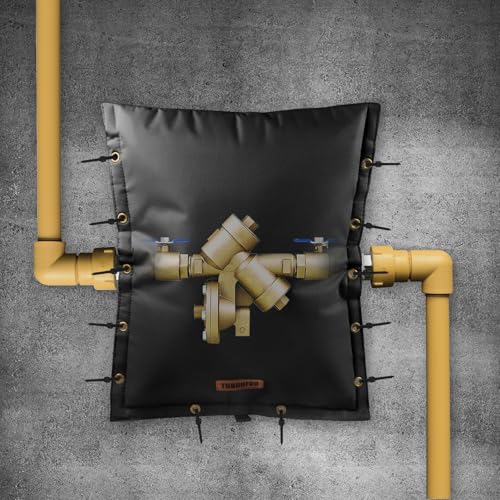3-Way Open Backflow Preventer Pipe Cover Outside, 24"Wx24"H - Image 3