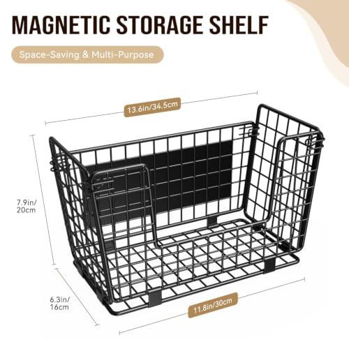 Magnetic Shelf for Fridge - 3 Pack Fruit & Vegetable - Image 4