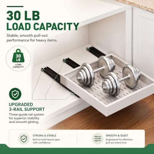 Fokyfok Pull out Cabinet Organizer,Expandable,No Dri | All Products - Image 7