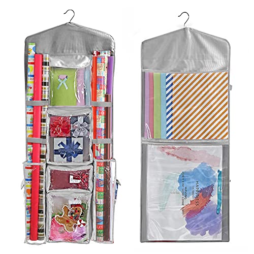 Wrapping Paper Storage Hanging Over the Door Wrapping - Image 2