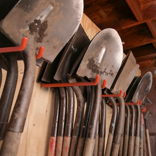 32-Pack Heavy Duty Wall Mount Garage Hooks - Image 3