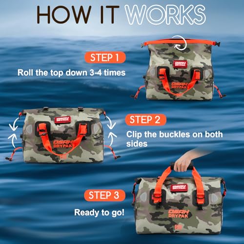 OSAH DRYPAK Waterproof Duffel Bag - Motorcycle Dry Bag - Image 6