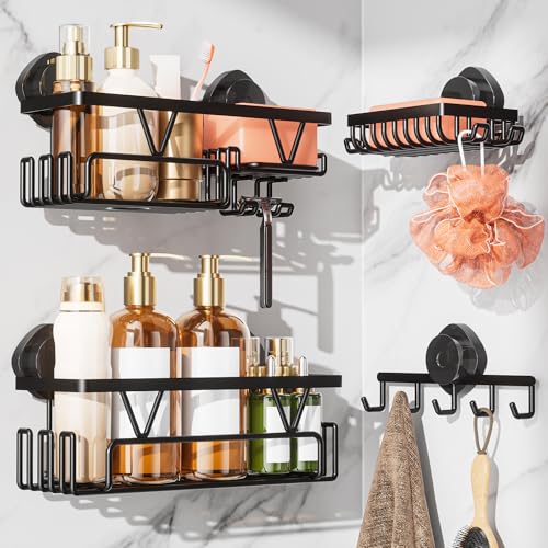 KEGII Shower Caddy Suction Cup, 4 Pack Suction Showe | All Products - Image 6