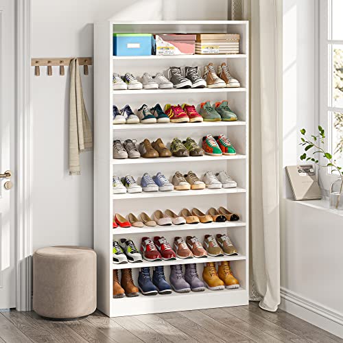 Tribesigns Shoe Cabinet, 9 Tiers 40-45 Pairs Heavy Duty - Image 2