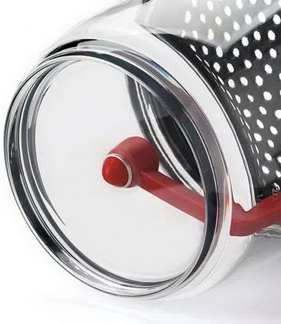 Fat & Grease Separator with Fine Mesh Filter and oil Sauce Separator Strainer with a bottom drain valve. Sauce separator strainer for healthier cooking. 33Oz or 0.975 Lt
