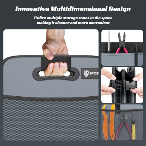 Trunk Organizer for Car - 70L Collapsible Sturdy Car - Image 6