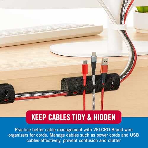 VELCRO Brand Cord Organizer, 5 Cable Slots, Wire Man | All Products - Image 4