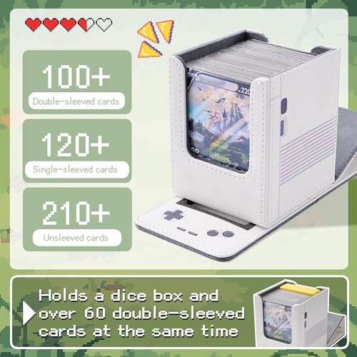 Retro Gaming Console Appearance Deck Box for MTG Commander (Pink) - Image 5