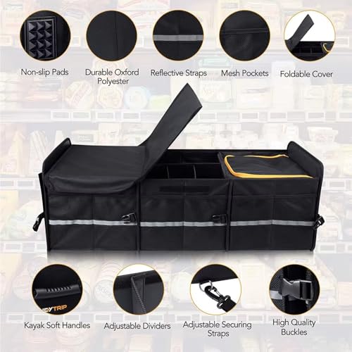 Extra Large Car Trunk Organizer with Built-In Leakproof - Image 5