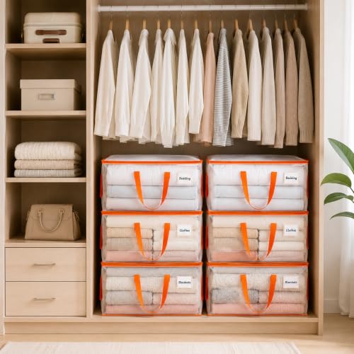 KYODOLED 6-Pack Clear Moving Bags Heavy Duty Extra L | All Products - Image 7
