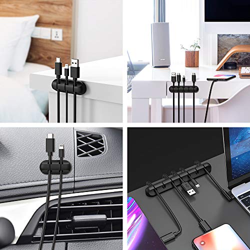 INCHOR Cord Organizer for Desk, Cable Organizer Cable Clips - Image 5