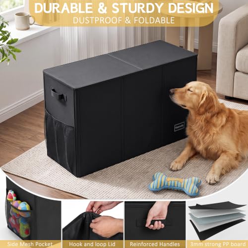 Toy Box Chest, Toy Storage Organizer with Lid Collapsible - Image 6