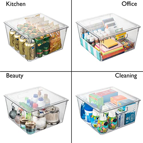 ClearSpace Plastic Storage Bins with Lids, Pantry Organizer - Image 6