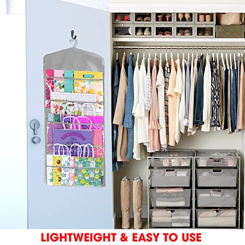 Gift Bag and Tissue Paper Storage, Hanging Organizer - Image 7