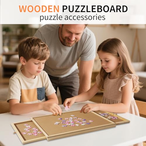 Small Puzzle Board 18.1 X 14.4 Inch Puzzle Table | Home Organization - Image 5