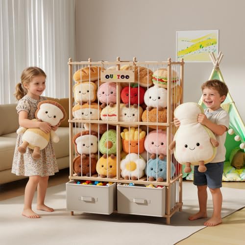 Extra Large Stuffed Animal Storage, Wooden Stuffed Animal - Image 6